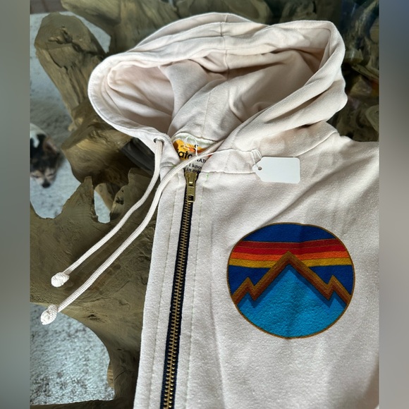 ‼️❤️‍🔥RARE❤️‍🔥‼️ 🎸AVIATOR NATION🎸ALL SEASONS HOODIE ✨Almond✨ Size Small✨ - Picture 7 of 16